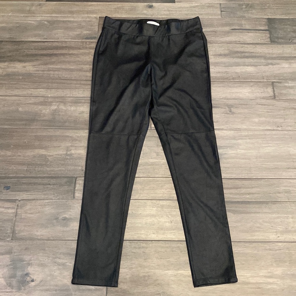 Mud Pie Faux Leather Legging | Color: Black | Size: M‎